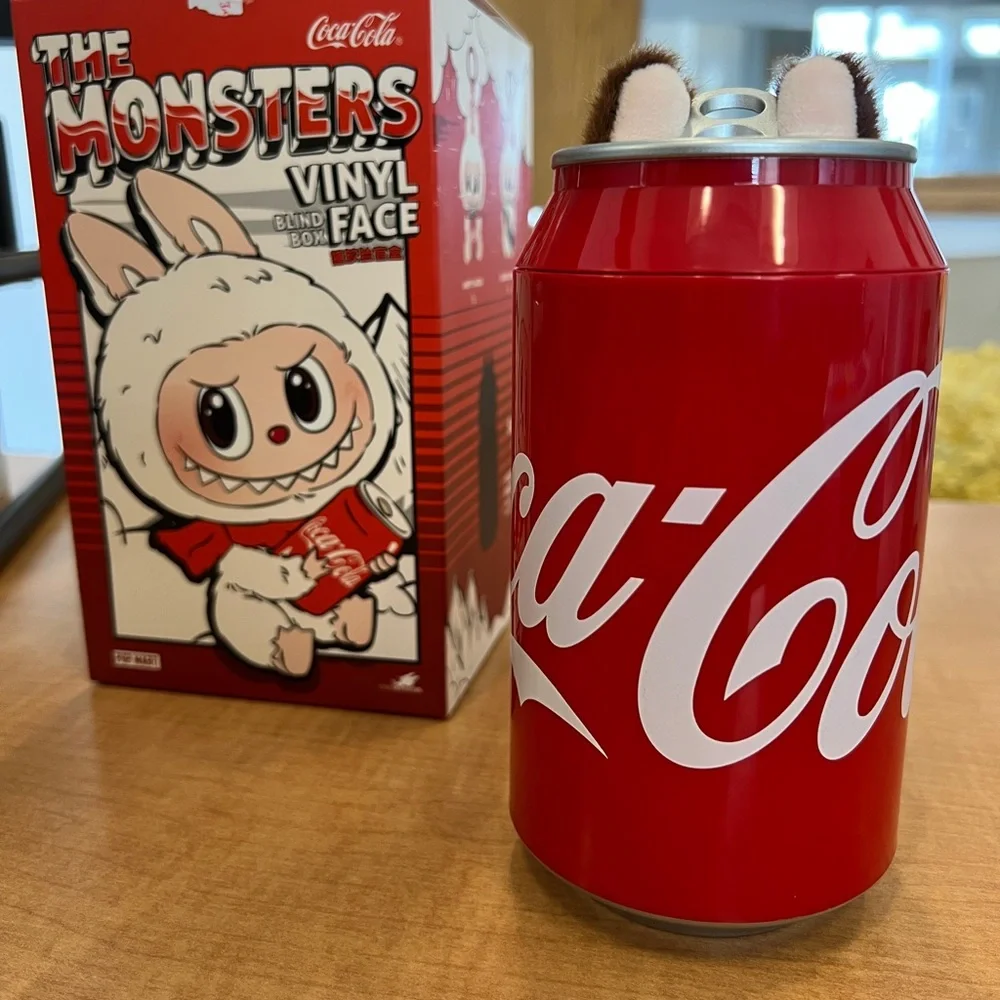 AUTHENTIC POPMART THE MONSTERS Labubu x Coca Cola - CONFIRMED SECRET - Open Box - Picture 2 of 7